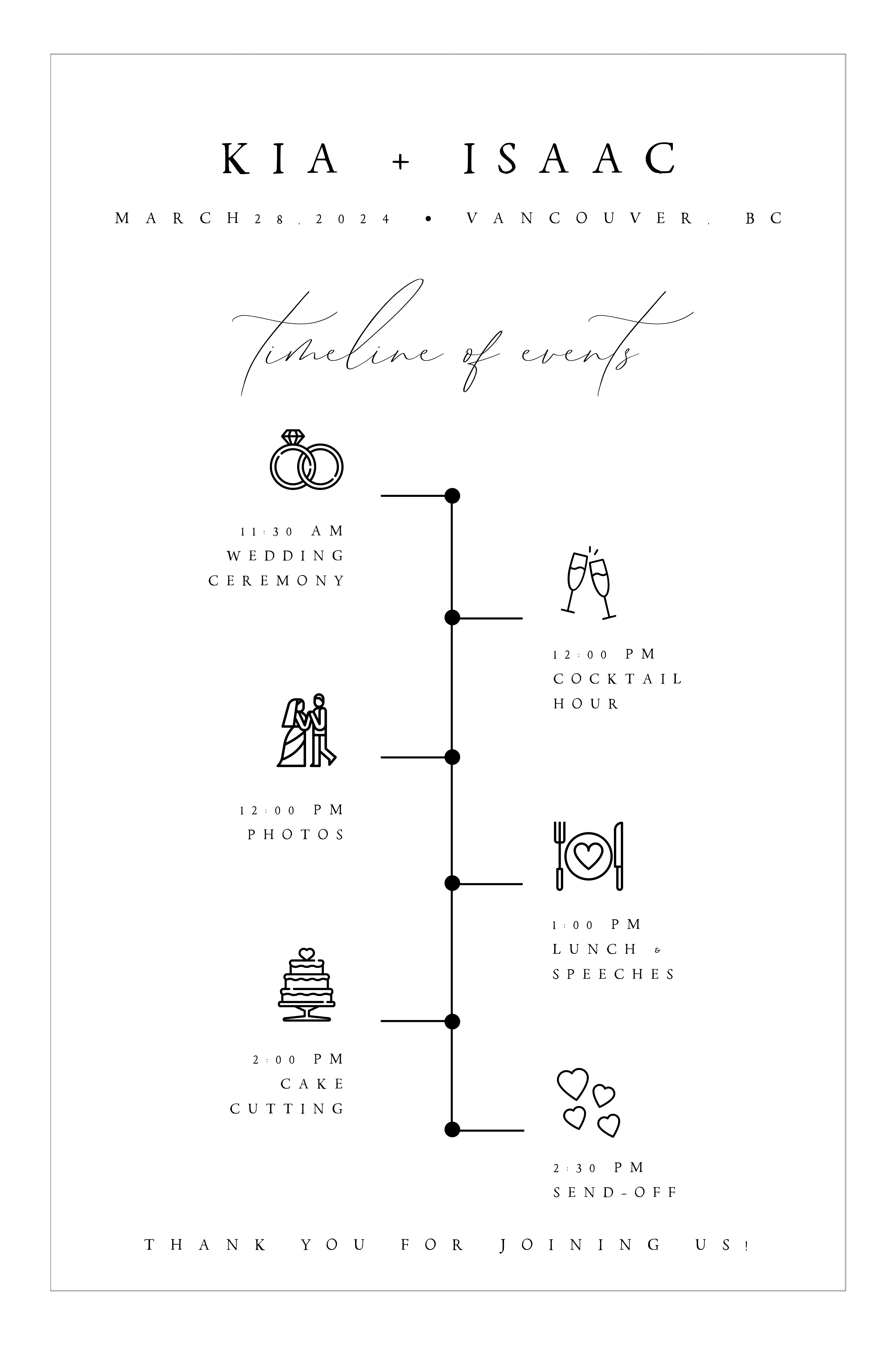 The Wedding Website of Kia Ma and Isaac Chen