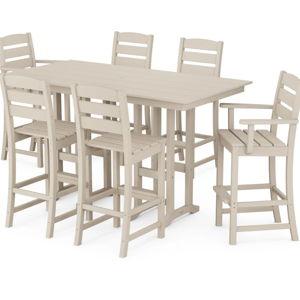Lakeside 7-Piece Bar Set - Sand