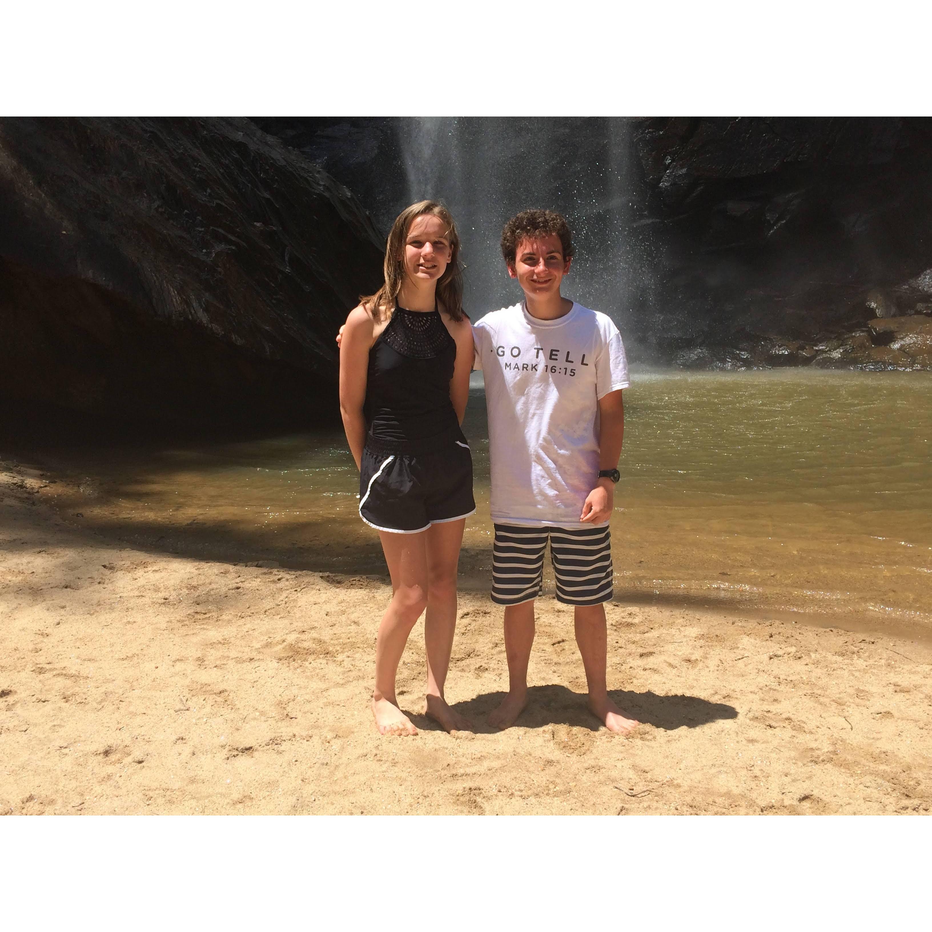 Shout out to Kevin and Sandra for taking two awkward middle schoolers to church camp