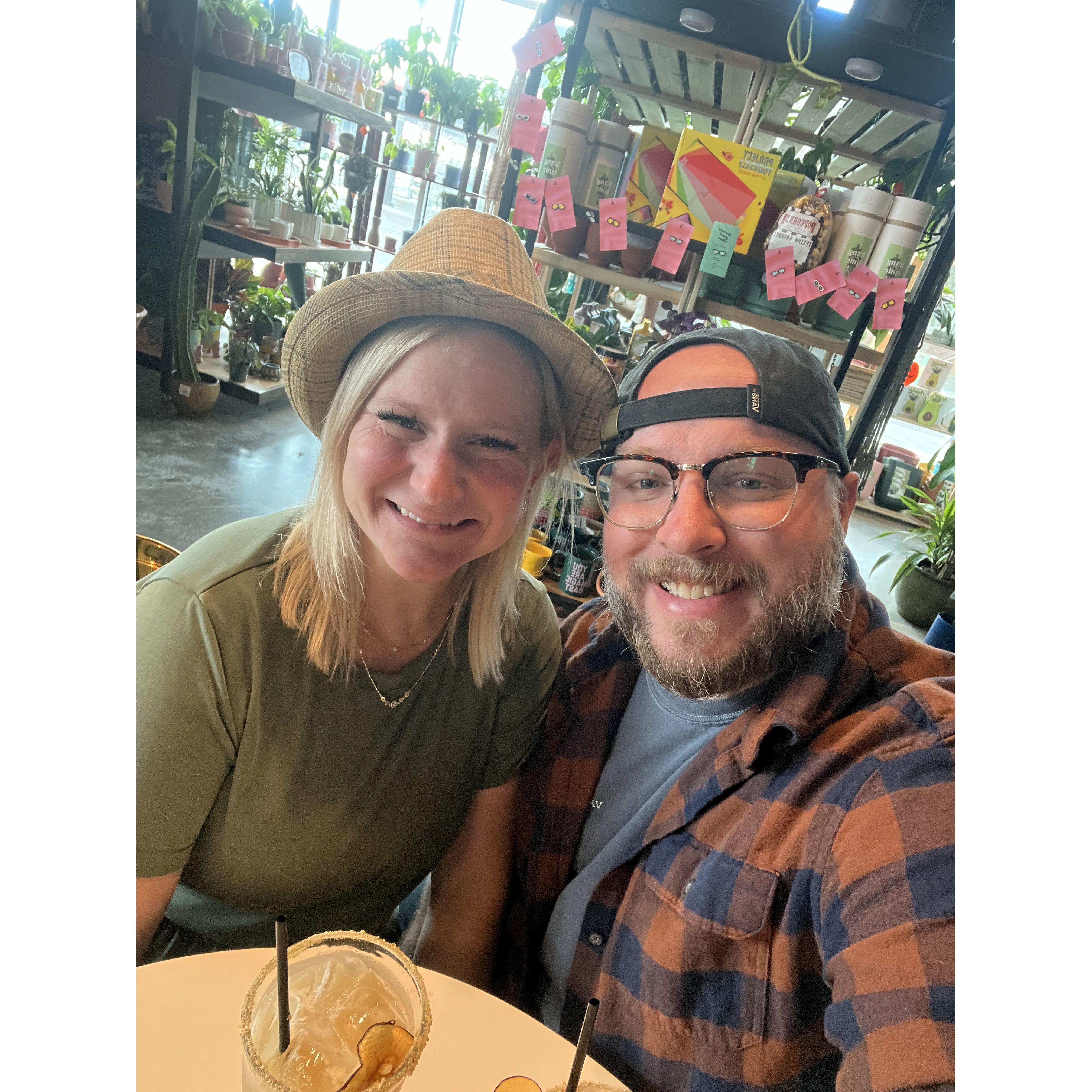 At Grow, one of Kendra's favorite local spots