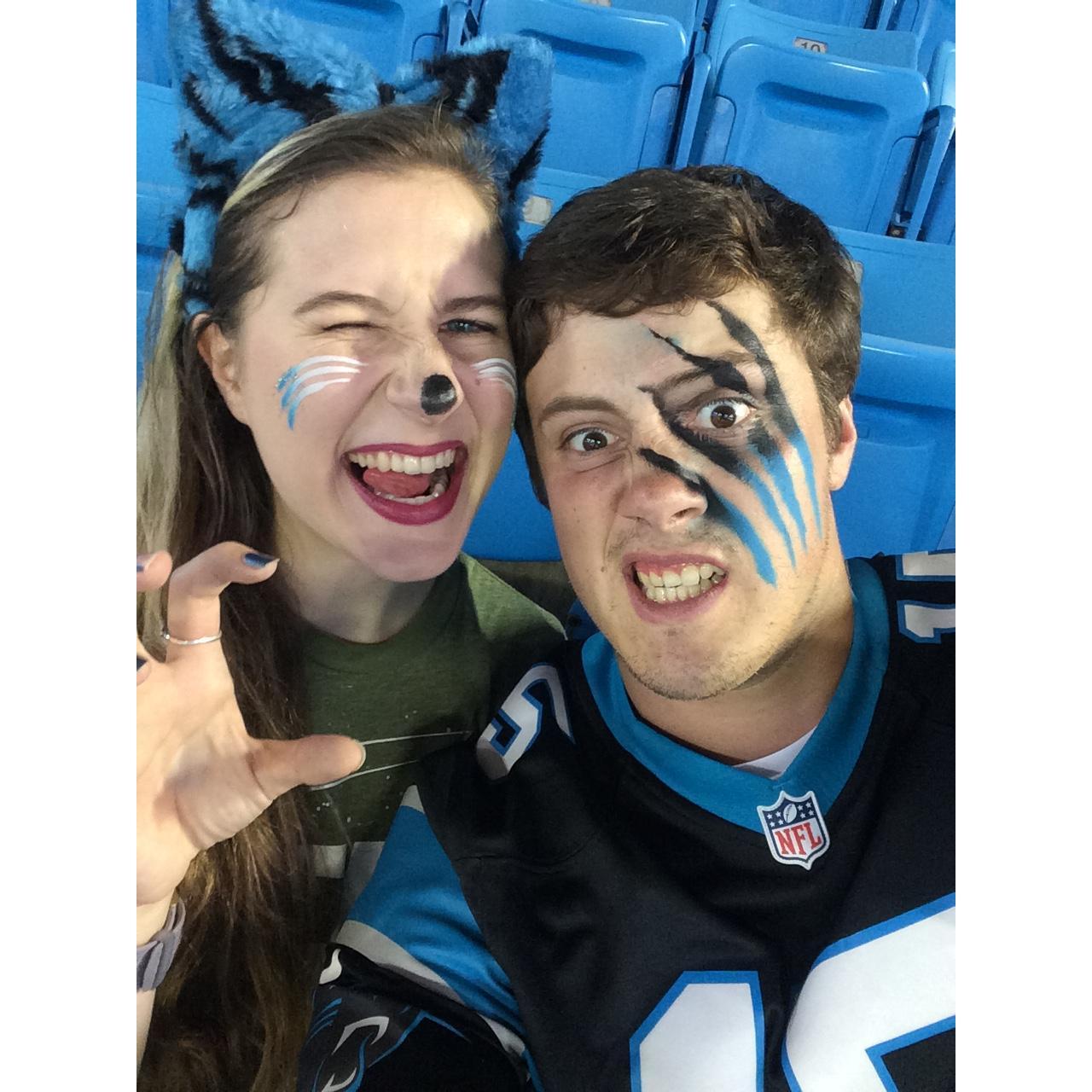 Panther's game for Joseph's birthday