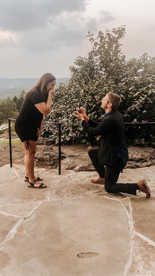 August 6th, 2021 - Tim proposed at Top of the Rock in Branson