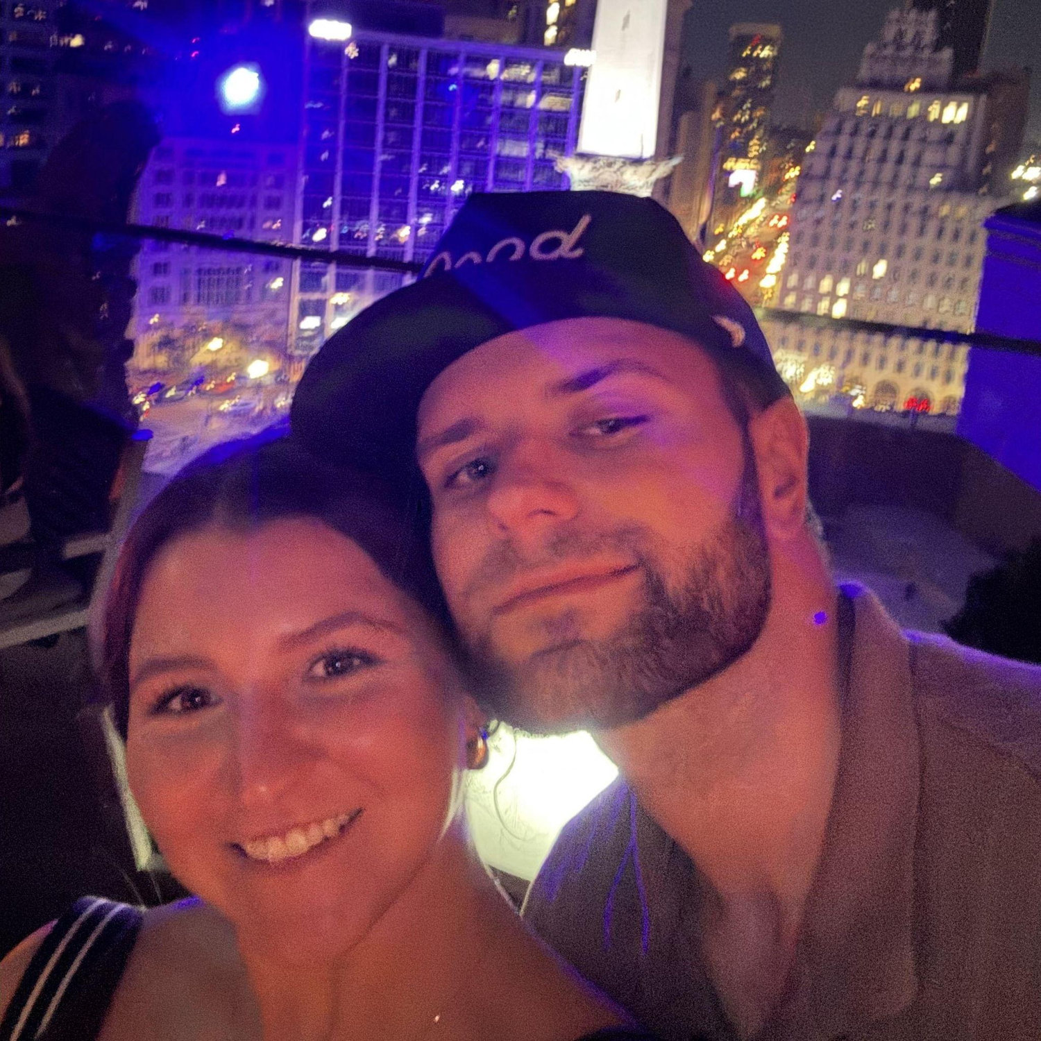 Our first night out living in Indianapolisis, IN