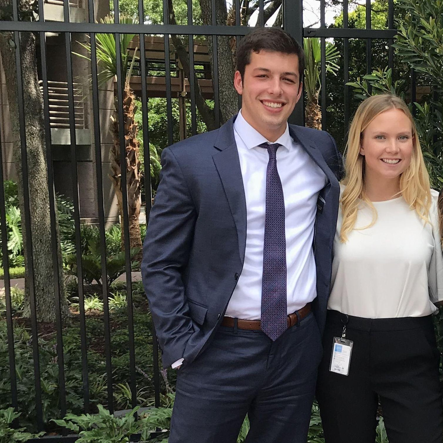 We first met at an internship between Junior and Senior year of college