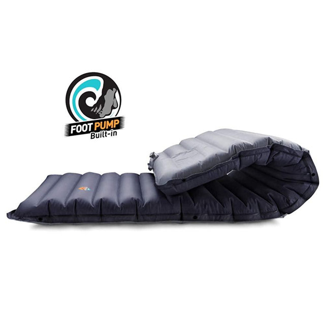 ZOOOBELIVES Extra Thickness Inflatable Sleeping Pad with Built-in Pump, Most Comfortable Camping Mattress for Backpacking, Car Traveling and Hiking, Compact and Lightweight - Airlive2000
