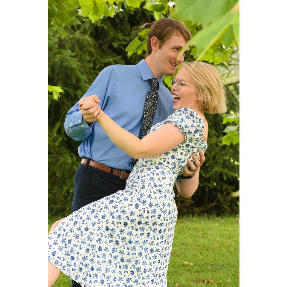 More engagement pictures dancing.