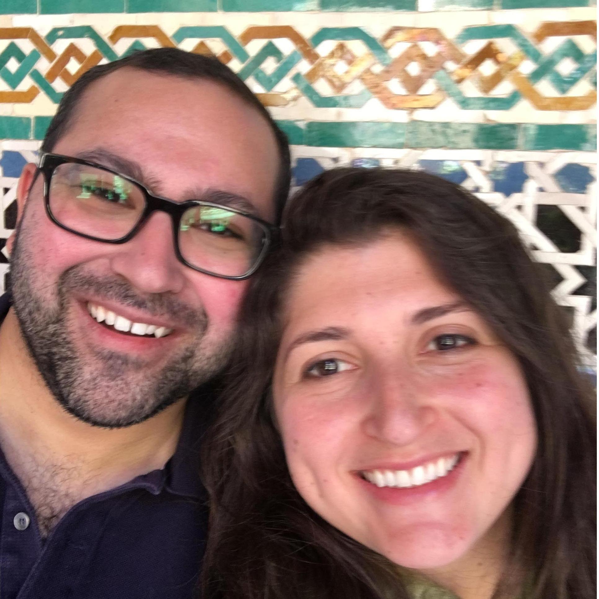 at the Alhambra, Granada, Spain