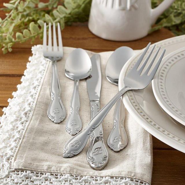Charlton Home® Tyree Stainless Steel Flatware Set - Service for 8