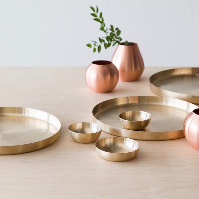 Dasar Bronze Trays - set