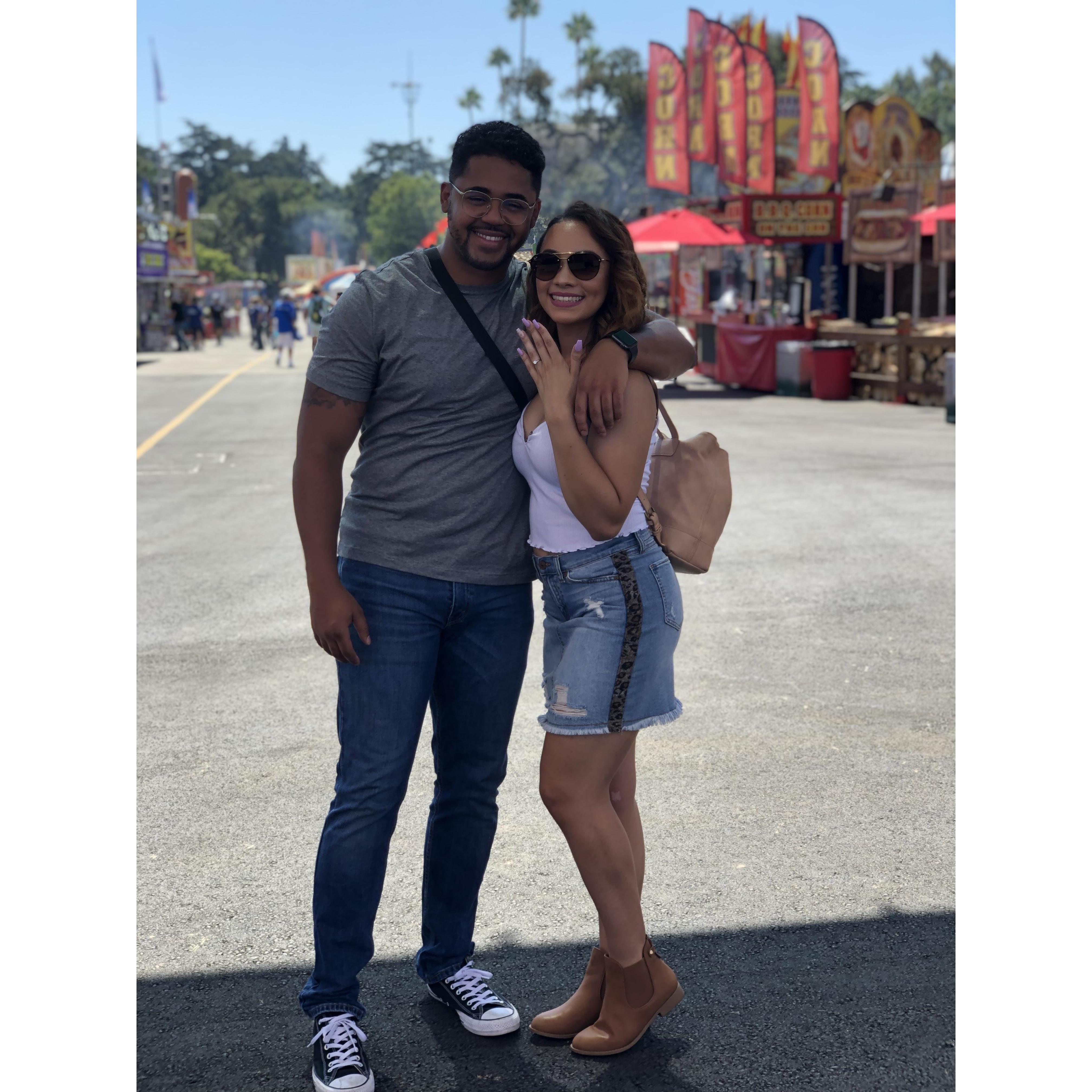 We're Engaged! 
August 31. 2019