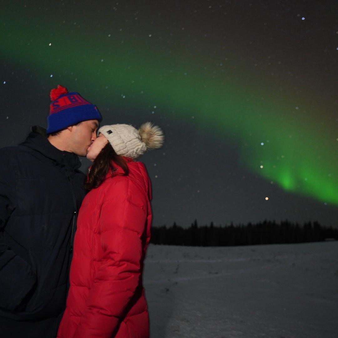 October 2024 - Alaska! This was the first time either of us saw the Northern Lights!