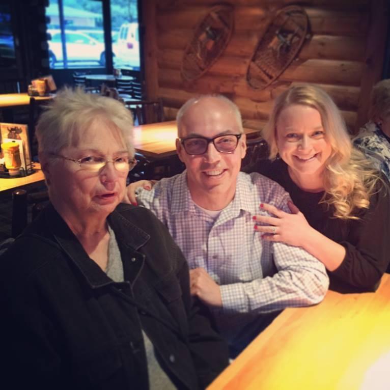 Engagement dinner with Don's Mom!!!