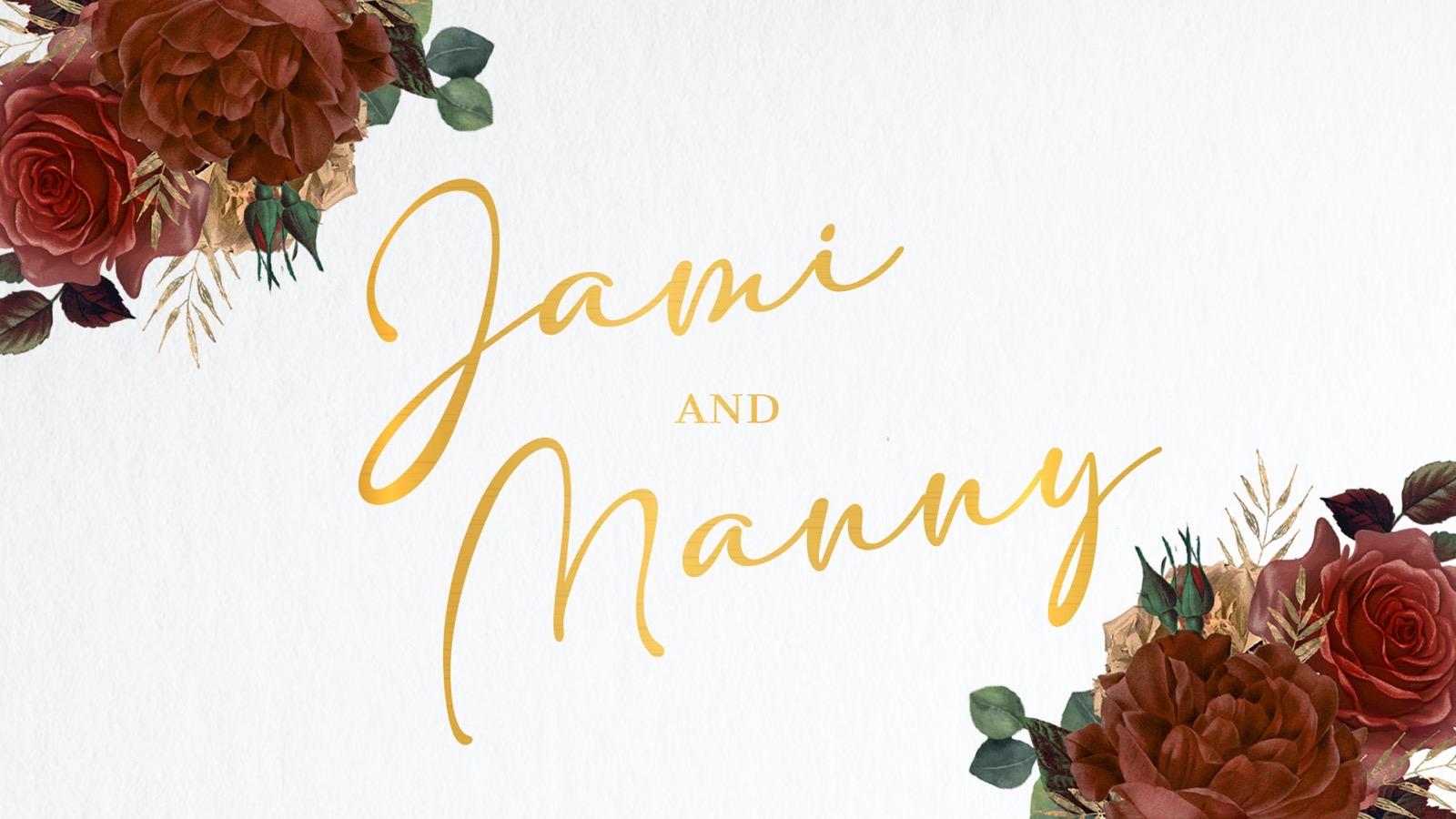 The Wedding Website of Manny Meraz and Jami Pride