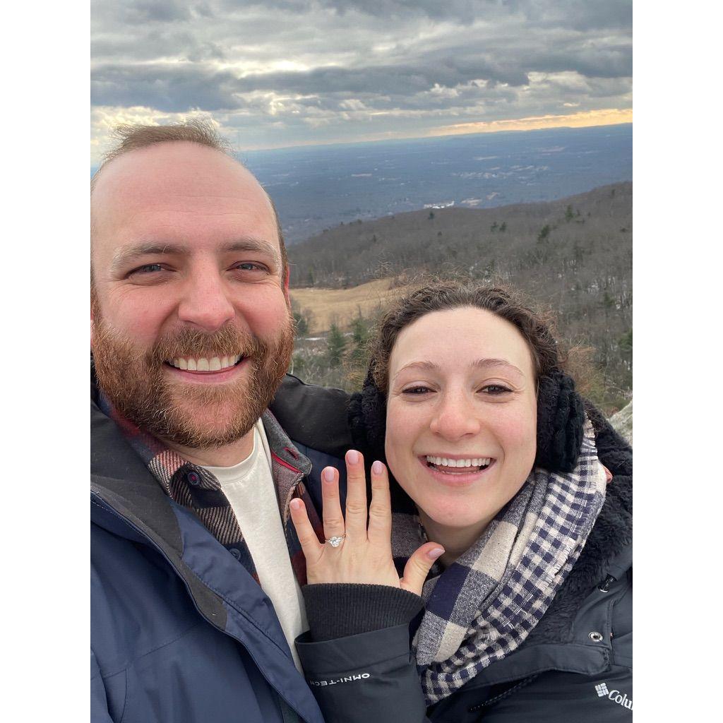 She said yes!