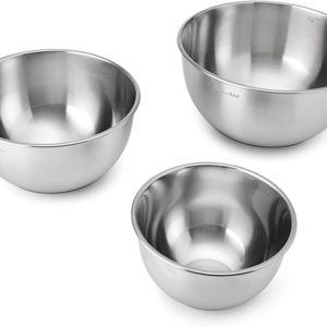 KitchenAid Stainless Steel Mixing Bowls, Set Of 3