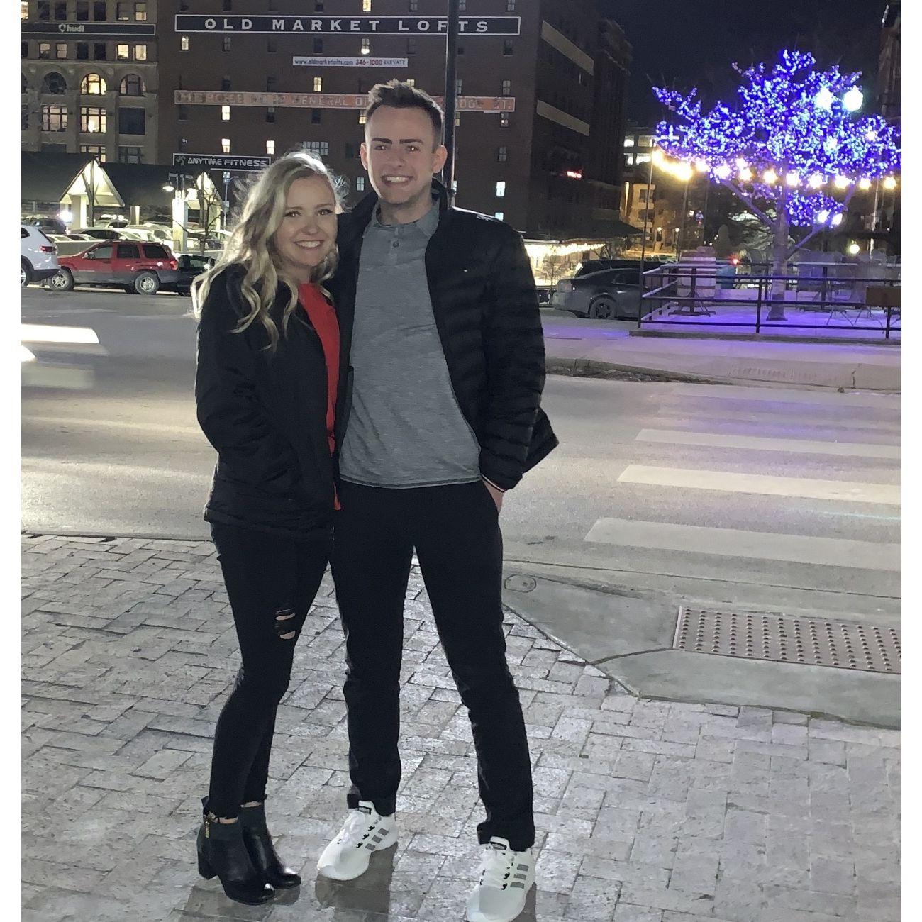 Valentines day spent exploring Omaha!