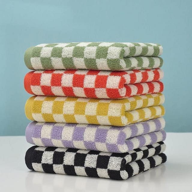 Luxurious Cotton Hand Towels Set of 5 - Soft, Absorbent, and Decorative for Bathroom, Kitchen, Spa, Gym, and More - 13 x 29 Inches - 5 Colors