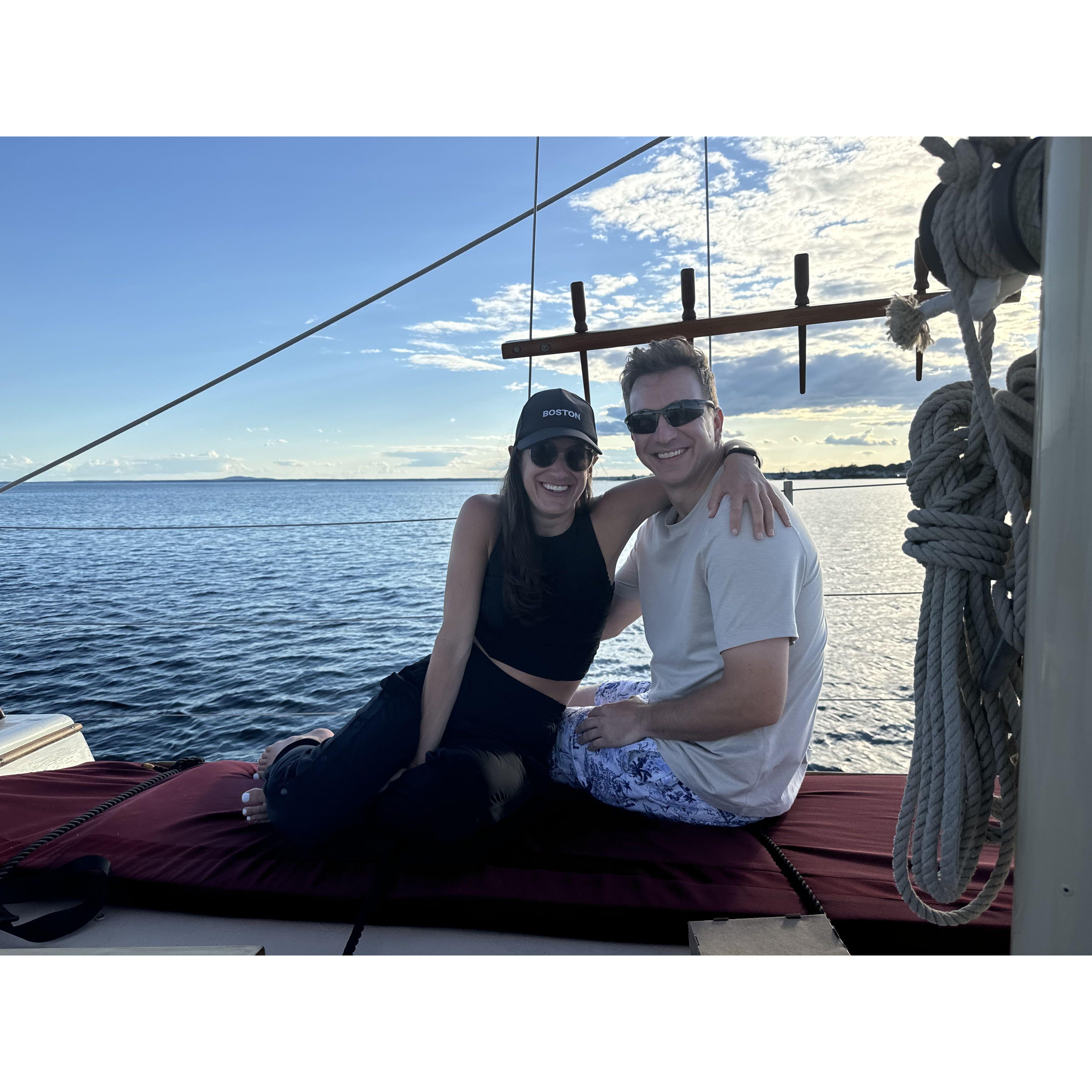 Sunset Cruise in Maine