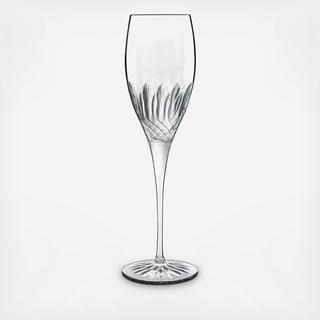 Diamante Prosecco/Sparkling Wine Glass, Set of 4