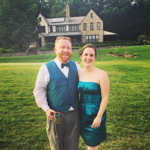 Cassidy & Tosh's wedding... the early days!