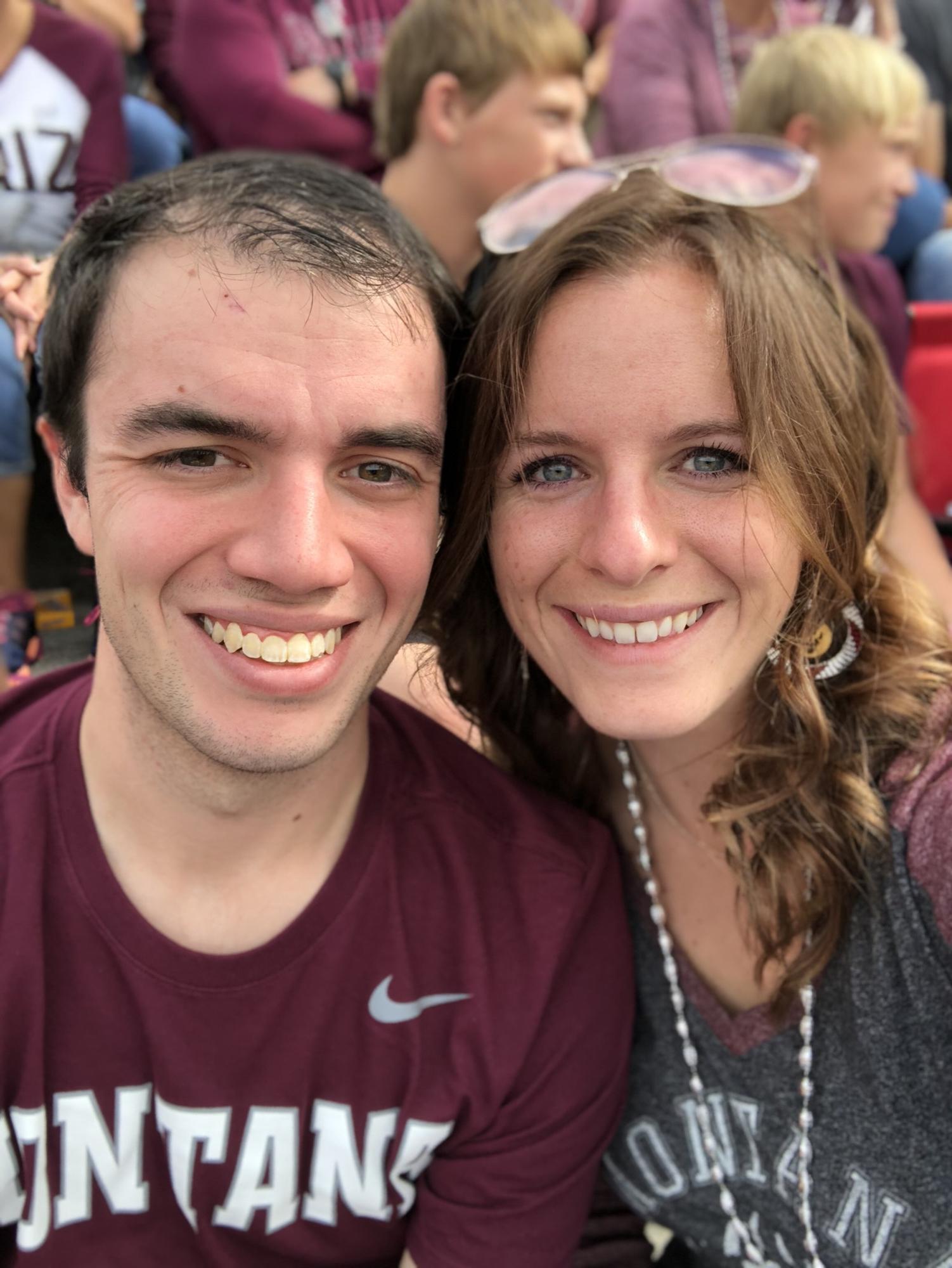 Montana! From Matt's first Griz Football game (in Montana).