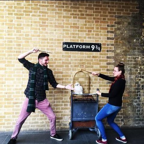 London, England. Guess who won this battle? June 2015.