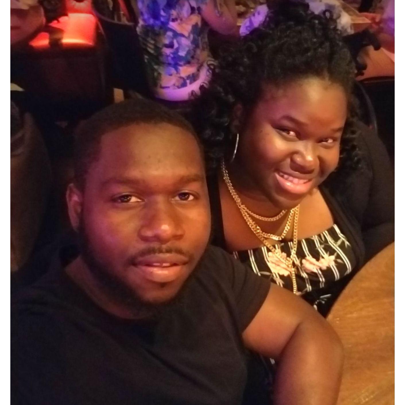 Dinner with my boo