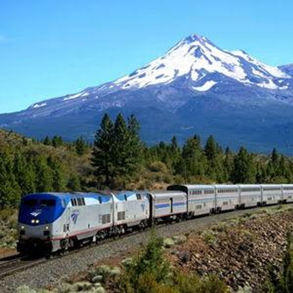 Coast Starlight train trip
