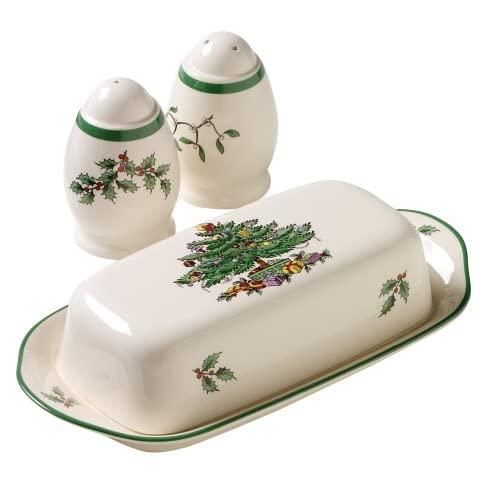 Spode Christmas Tree 3-Piece Hostess Set