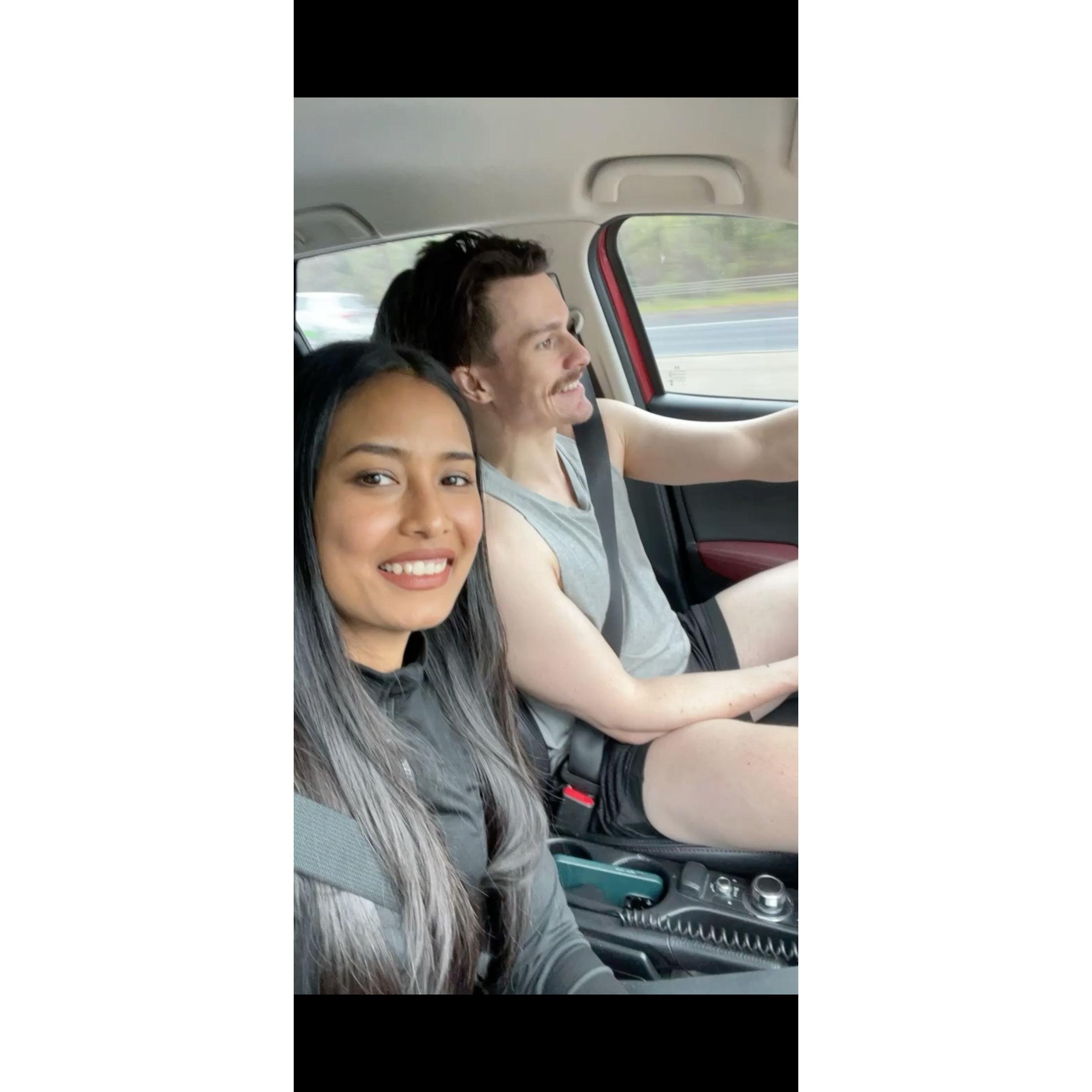 We both dropped the L-bomb on this trip—no turning back from there!