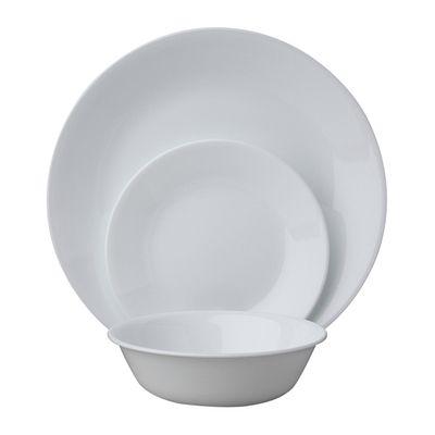 Corelle®Winter Frost White 18-piece Dinnerware Set, Service for 6