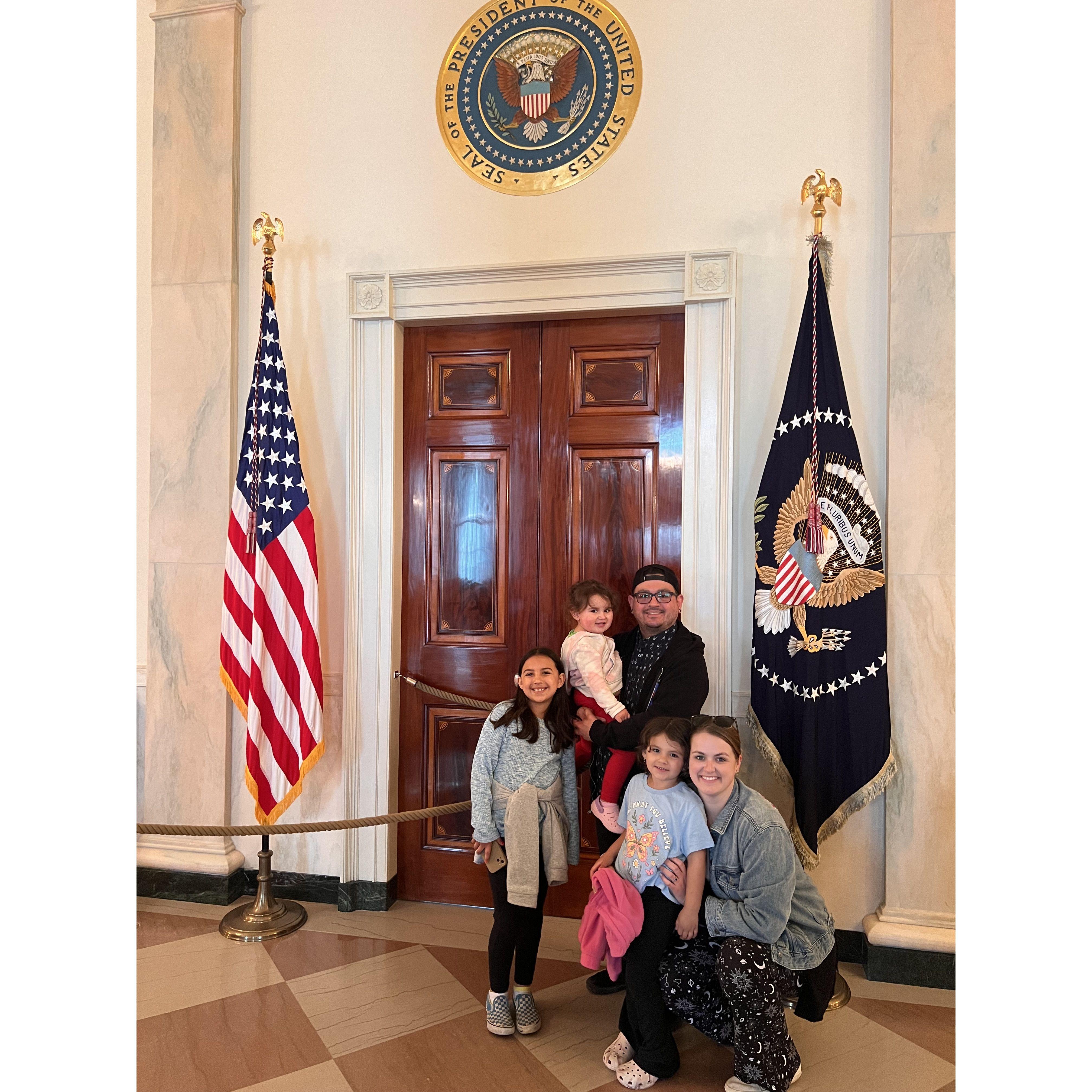 Inside the White House, Washington, DC - April, 2024