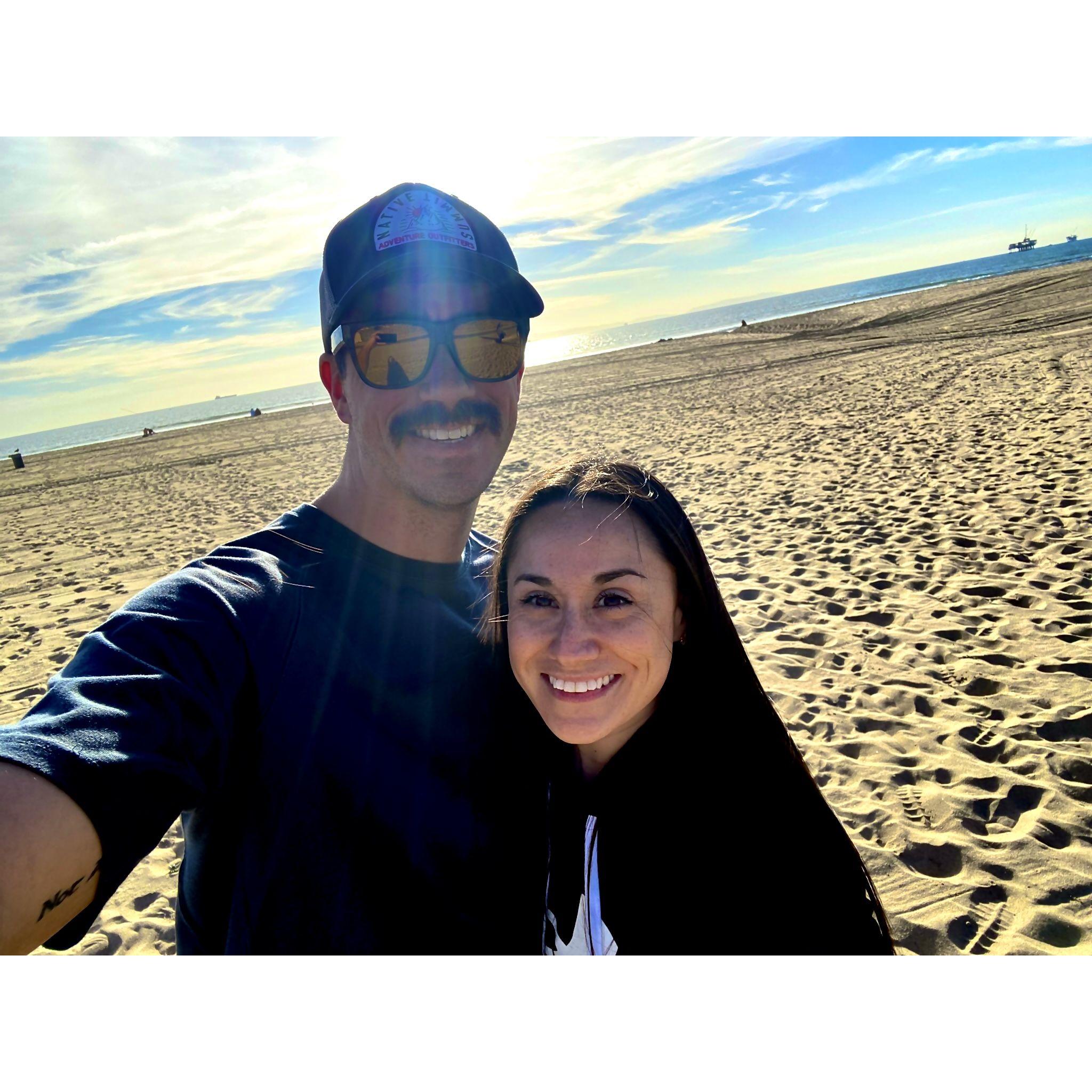 Huntington Beach in December 2023