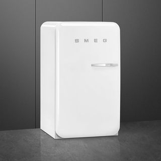 50's Retro-Style Mini Fridge with Freezer, Left Hinge