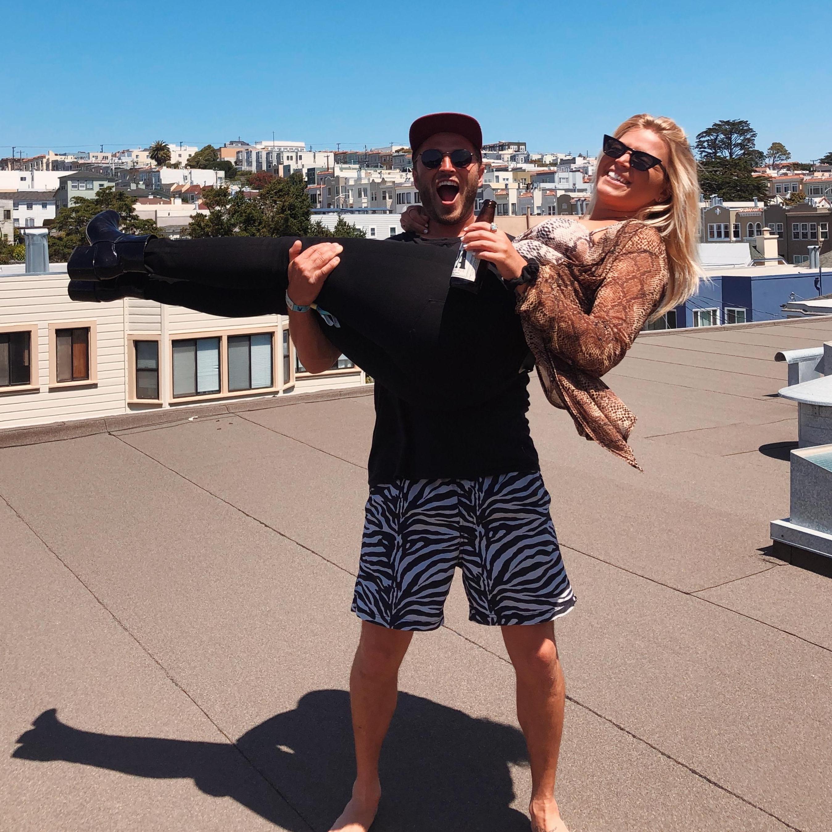 Playing on rooftops in San Francisco!