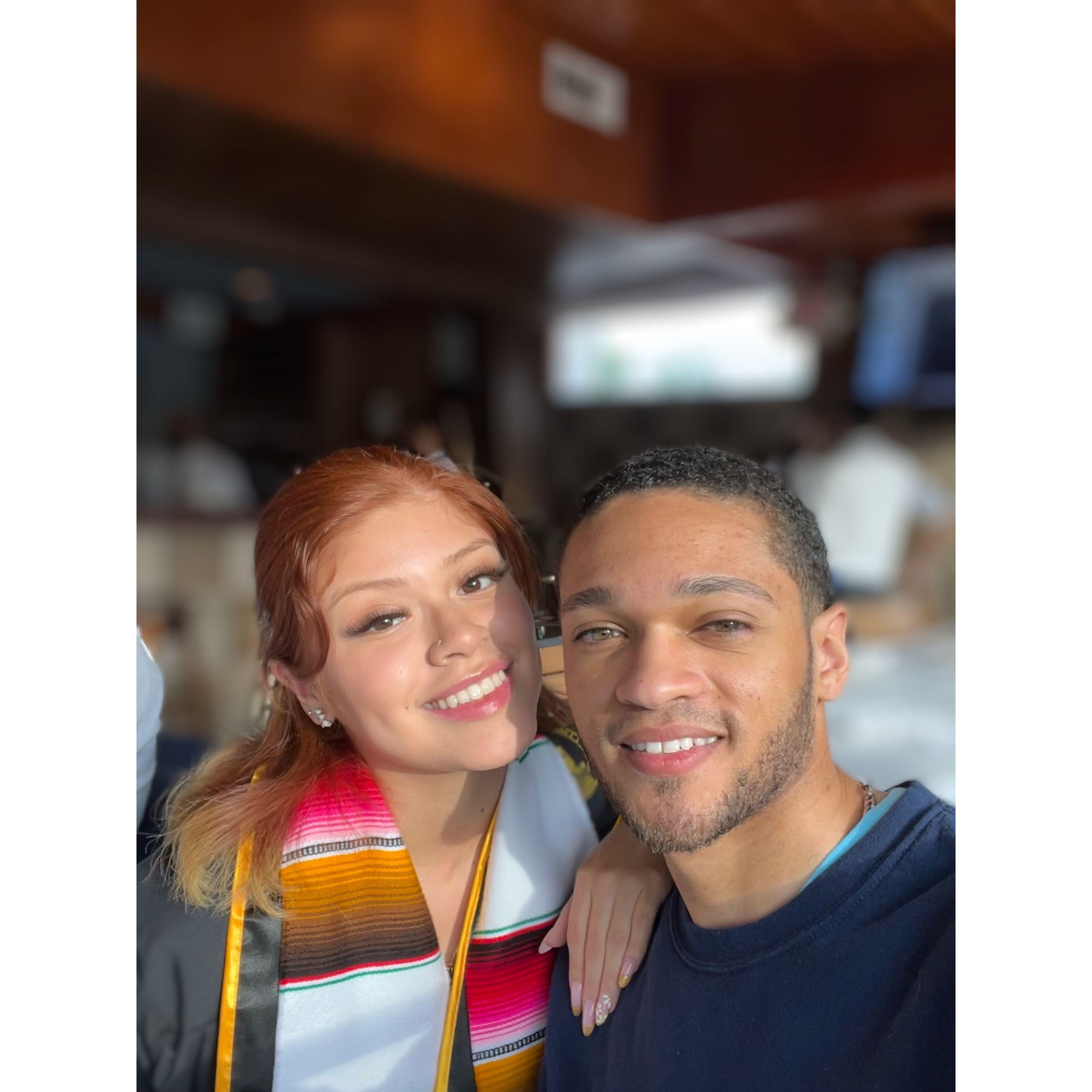 2022, Celebrating Evelin's college graduation!