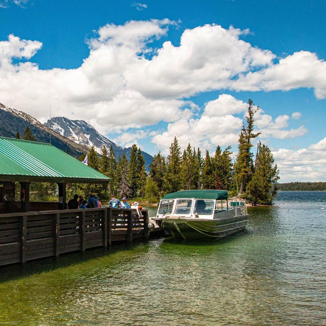 Jenny lake boat tour