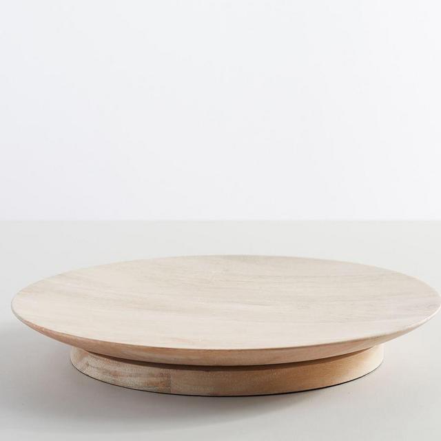 Chateau Wood Lazy Susan - White Wash