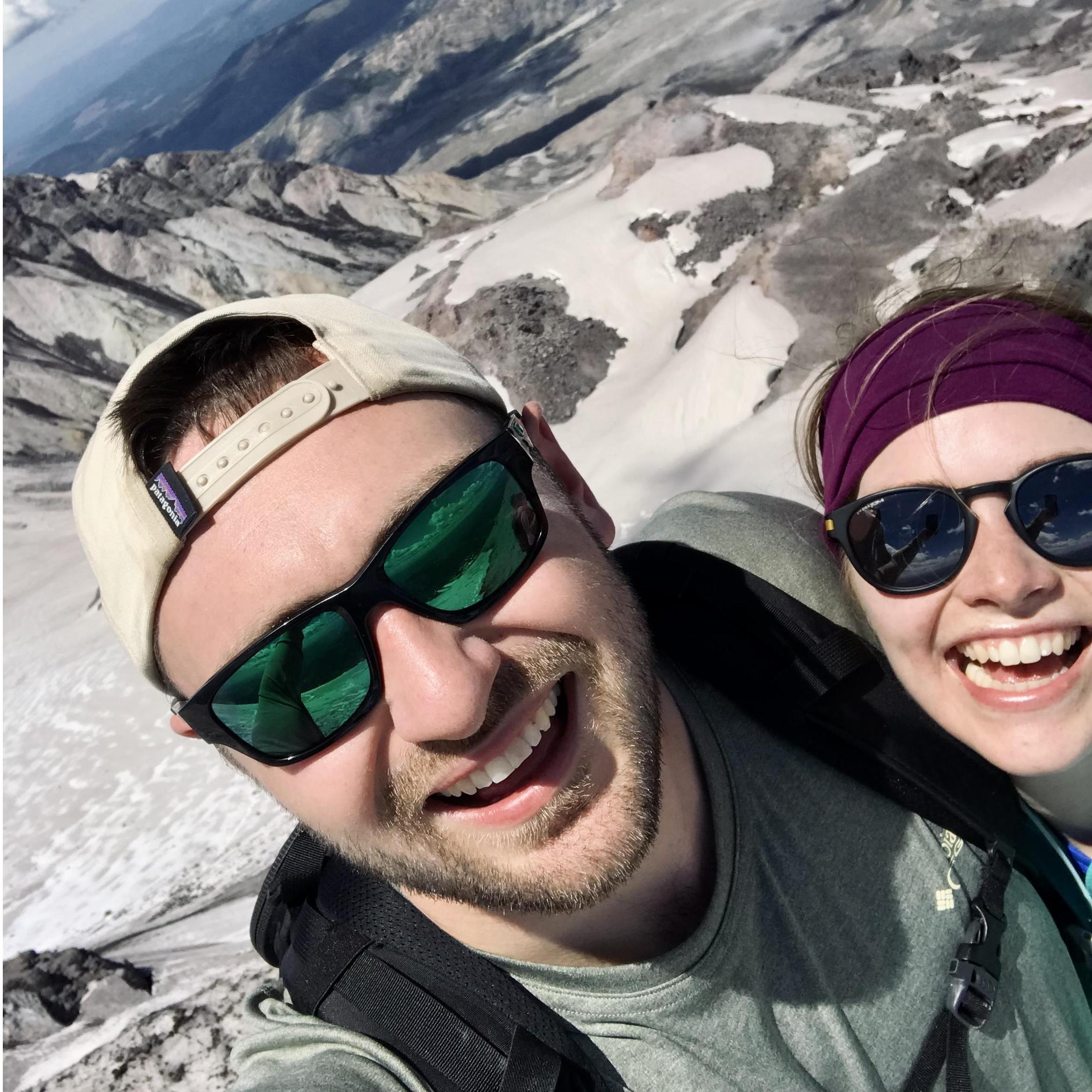 June 17, 2018 | "I have one speed." - Brad as he led the way while summiting Mt. St. Helens.