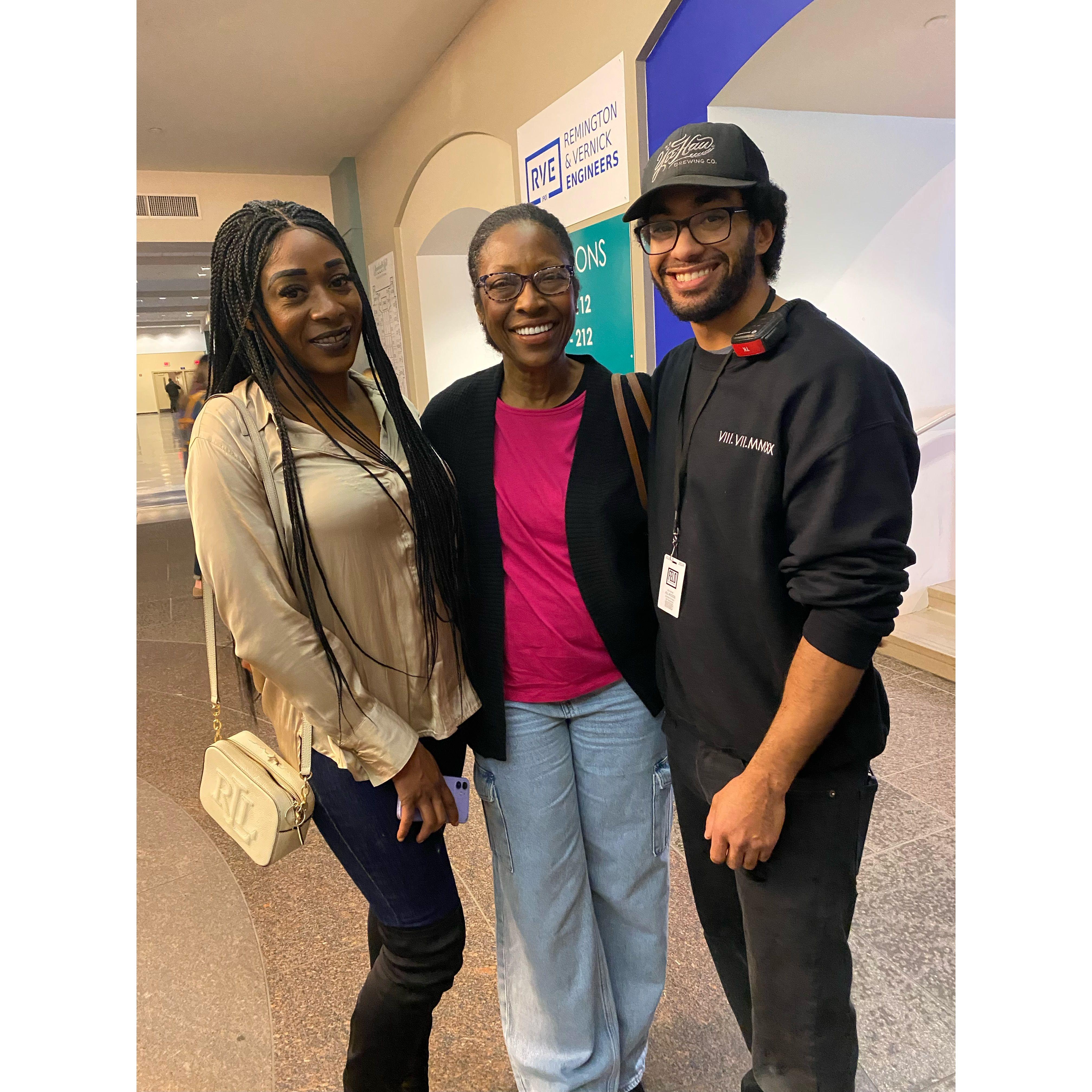 November 9, 2023: Bringing more family to see Tony run Disney on Ice! This time at the Convention Center in Atlantic City