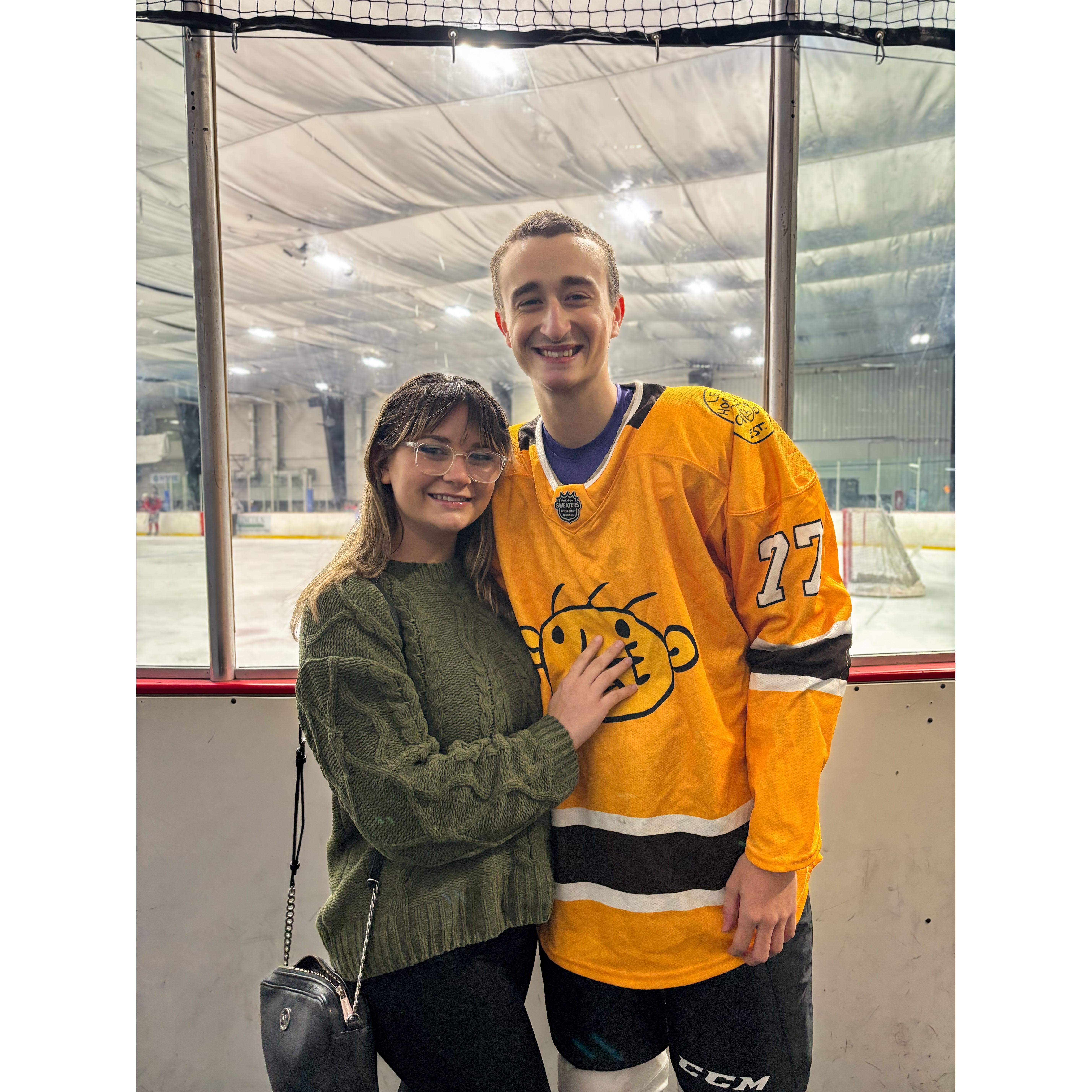 2nd hockey szn together