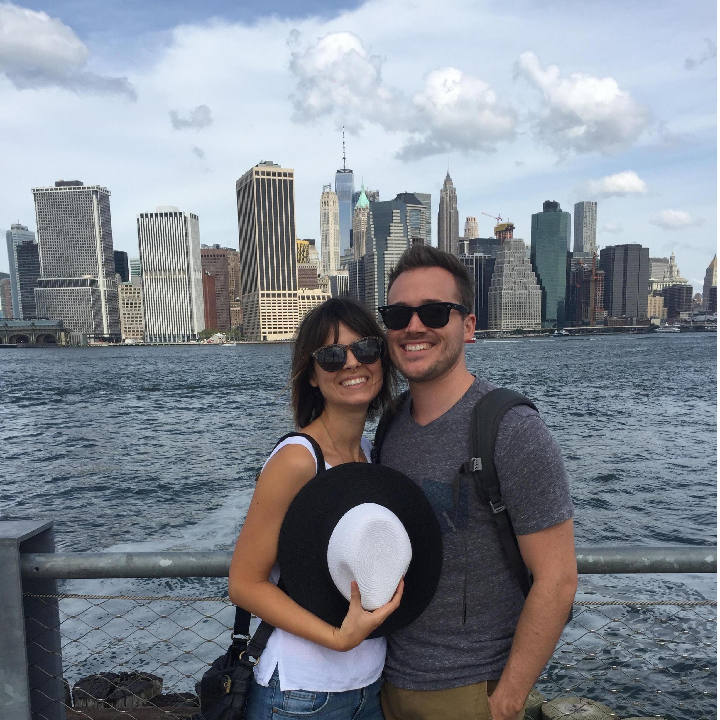 Brooklyn with the family