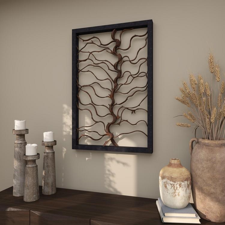 Tisbury Lane, Framed Tree Branch Wall Decor | Zola