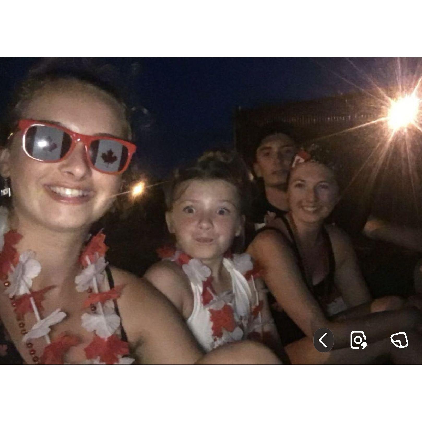 Canada Day (Rubie, Opal, Abby, Curtis)