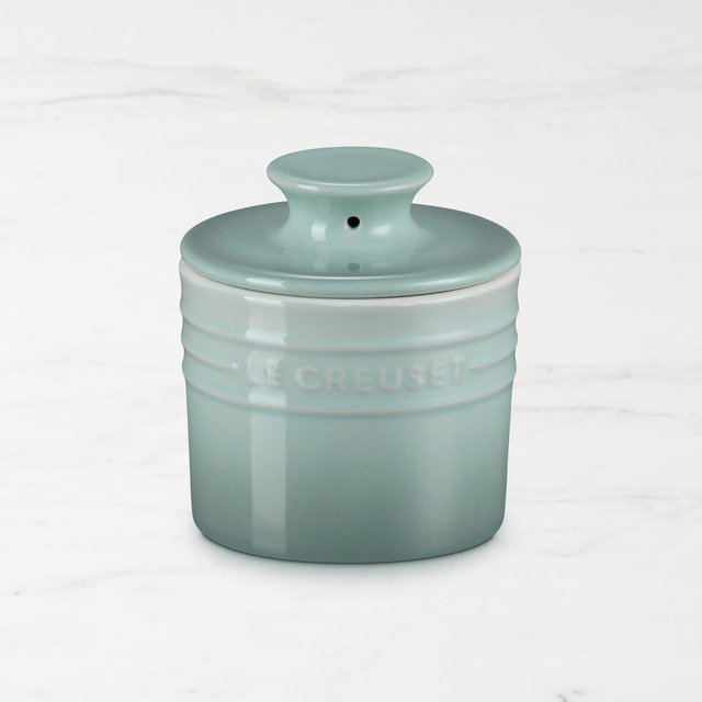 Le Creuset Stoneware Butter Crock, Salt