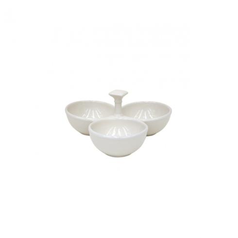 Babcock Exclusives ~ Casafina ~ Cook & Host White 3-Section Server CSF-092, from Babcock Gifts
