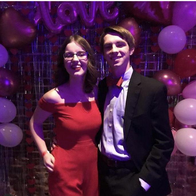 We started dating the night we snapped this pic!