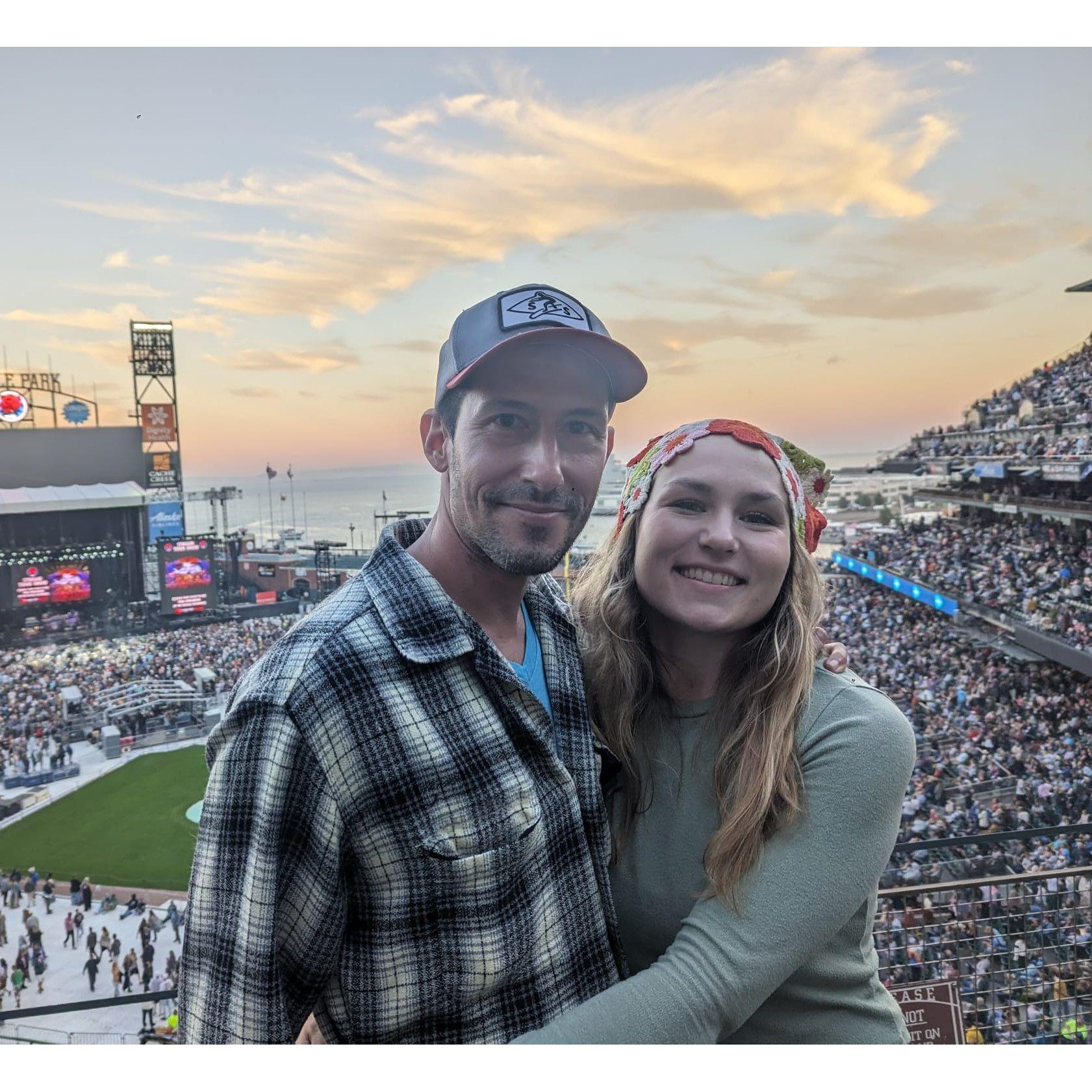 Taken at the Oracle Stadium in San Francisco during the final Dead & Company tour.