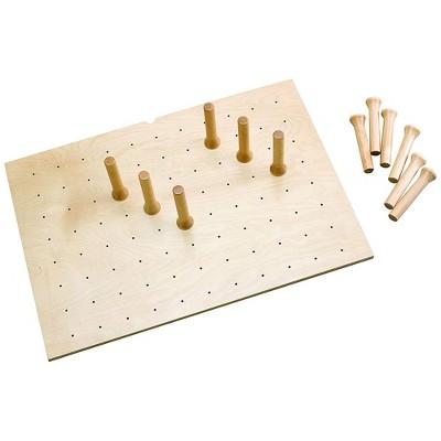 Rev-A-Shelf 4DPS-3021 30 x 21 Inch Wood Peg Board System Deep Drawers Organizer