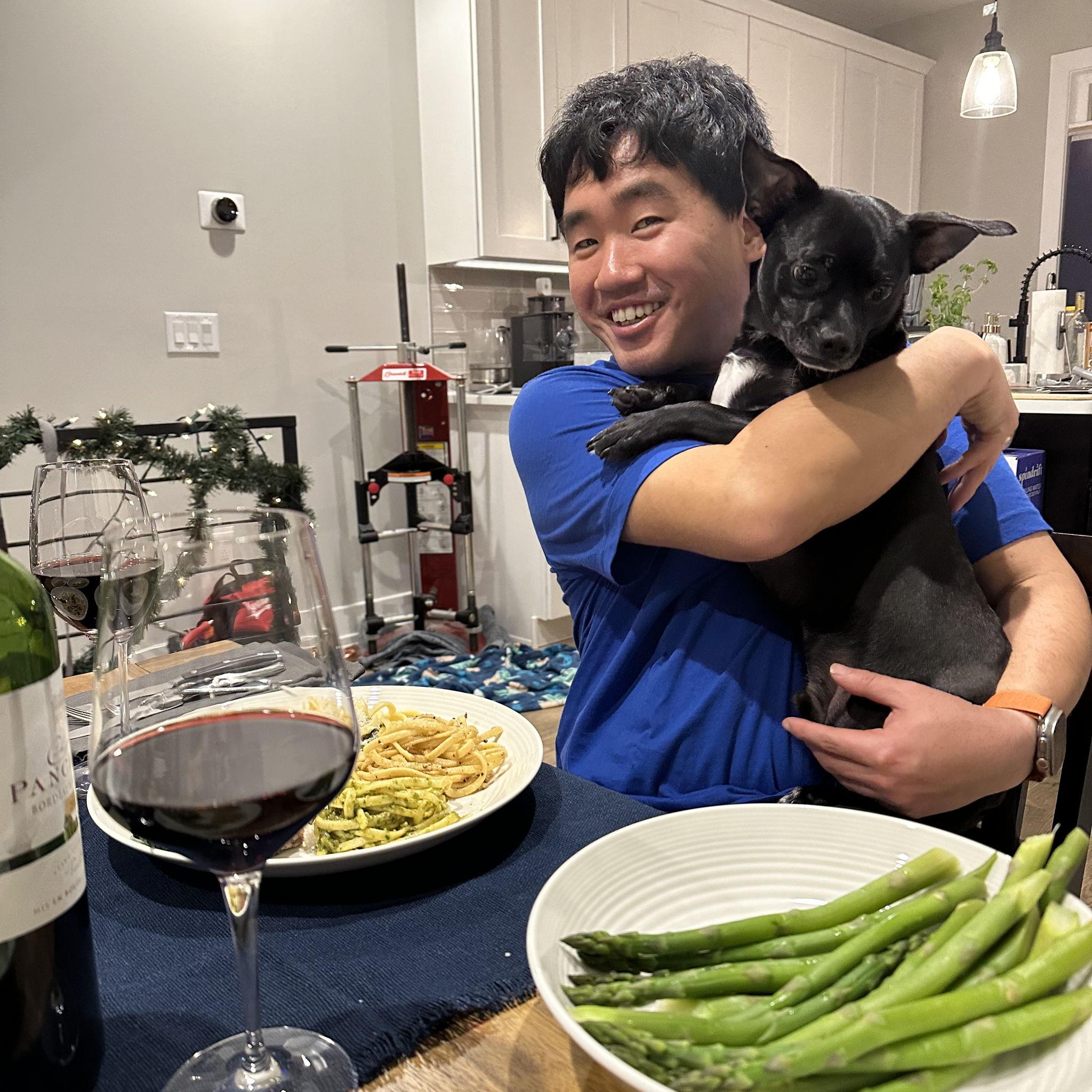 New Year's Eve dinner thanks to Chef Jason and Sous Chef Marco